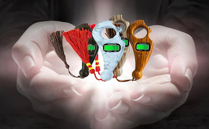 ShivaStore™ Ram Mandir Blessed Tulsi Jap Counter